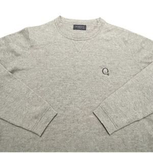 NWOT Hawico Quail Hollow Golf Sweater Pure Cashmere Scotland Beige Medium Men